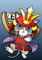 Snowmi Munekatsu in Samurai Cats