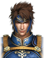 Angry facial expression