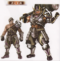 Samurai Warriors 4 rough concept
