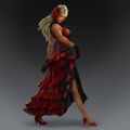 Zhurong as a female tango dancer