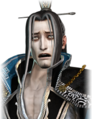 Surprised facial expression