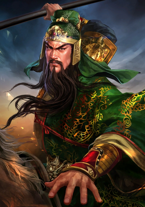 Guan Yu - Battle Portrait 3 (ROTK13).png