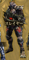 Slayer - Nosferatu guard turned into a Gillskin by the Diablosis. Has the same attack patterns, but are generally more aggressive due to their mutation. Available as a multiplayer character.