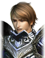 Sad facial expression without helmet