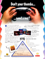 English multiple game ad flyer 3