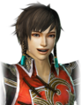 Happy facial expression