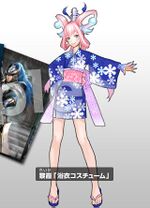 Lixia's yukata outfit