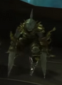 Stalker - Nosferatu guards equipped with twin katars. They will attempt to overwhelm the player with melee attacks, so keeping a distance from them is essential for survival.