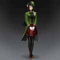 Guan Yinping as a female bellhop