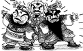 Alternate appearance with Guan Yu and Zhang Fei