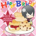 Birthday post for Mutsumi
