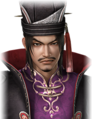 Angry facial expression