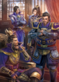 Alternate portrait with Cao Pi, Cao Xiu, and Cao Ren