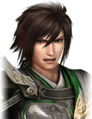 Angry facial expression
