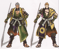 Samurai Warriors 4 rough concept