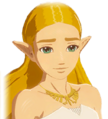 Ceremonial Zelda's Happy Portrait (Post-Awakening)