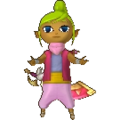 Toon Zelda re-color costume for Tetra