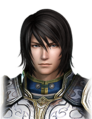 Normal facial expression without helmet
