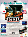 P.T.O.: Pacific Theater of Operations ad flyer