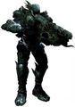 Nosferatu - A minor Nosferatu guard wielding a machine gun. What these foes lack in power, they more than make up in group coordination. Taking them down one by one is more efficient than recklessly going up against a whole pack.