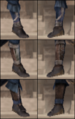 Crossbow wielder leg parts