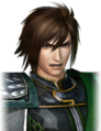 Angry facial expression