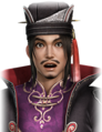 Surprised facial expression