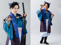 Butai Nobunyaga no Yabou Neko Gungi 2nd Stage Production. From left to right: Mizuki Kobayashi, Muo Hattori.