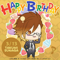 Birthday post for Takumi
