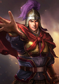 Young battle portrait