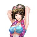 Swimsuit portrait