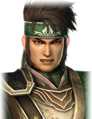 Angry facial expression
