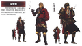 Samurai Warriors 3 rough concept