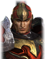 Angry facial expression