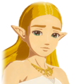 Ceremonial Zelda's Weak Happy Portrait (Pre-Awakening)