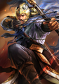 High rank aged battle portrait