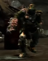 Infected - An Infected that attacks with its distorted arm. Will approach the player rather than attack them indirectly.