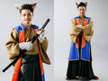 Butai Nobunyaga no Yabou Neko Gungi 2nd Stage Production. From left to right: Takashi Ootsubo, Tetsumichi.