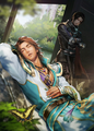 Dynasty Warriors Mobile portrait with Jia Chong