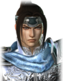 Angry facial expression