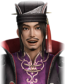 Happy facial expression