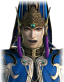 Angry facial expression