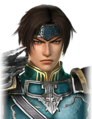 Angry facial expression