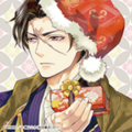 Santa hat portrait