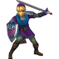 Purple re-color costume for Link +