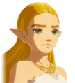 Ceremonial Zelda's Miffed Portrait (Pre-Awakening)