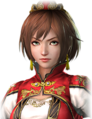 Angry facial expression