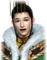 Surprised facial expression