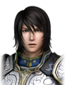 Surprised facial expression without helmet