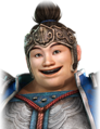 Happy facial expression